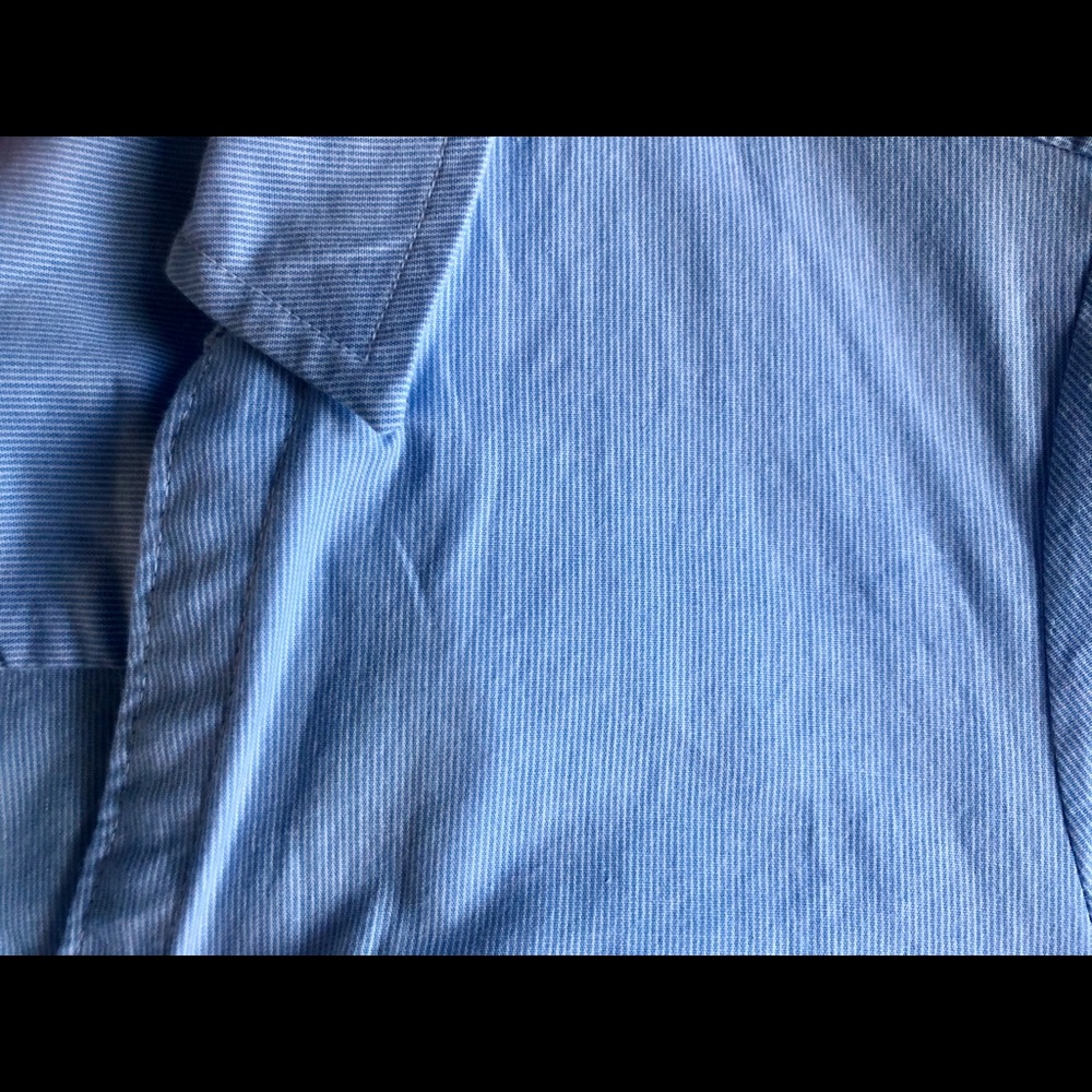 🌿SOLD-Jones NY Blue Striped Top - Picture 3 of 6